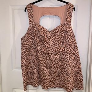 Torrid 3 (3X) Animal Print Top- Worn Once